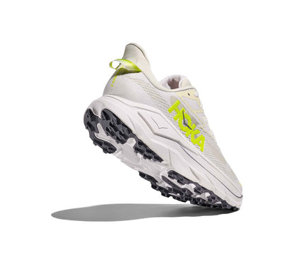 Hoka Mens Challenger 8 Trainers White/Neon UK 7-11