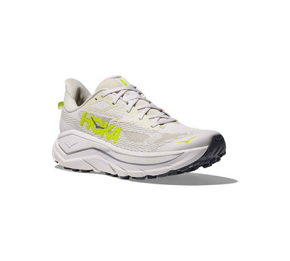 Hoka Mens Challenger 8 Trainers White/Neon UK 7-11