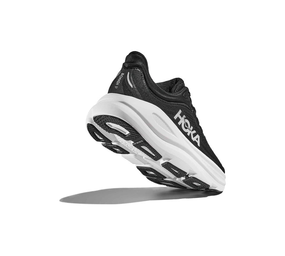 Hoka Bondi 9 Trainers Black/White UK 7-12