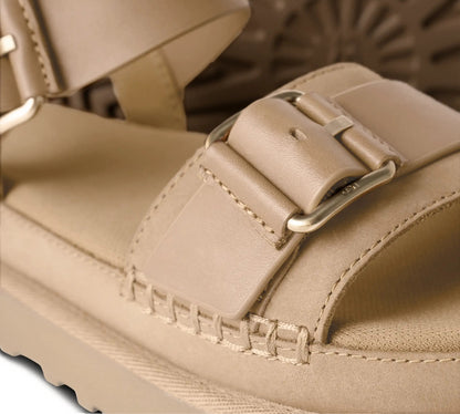 UGG Woman Goldenstar Villa Slides Mustard Seed UK 7