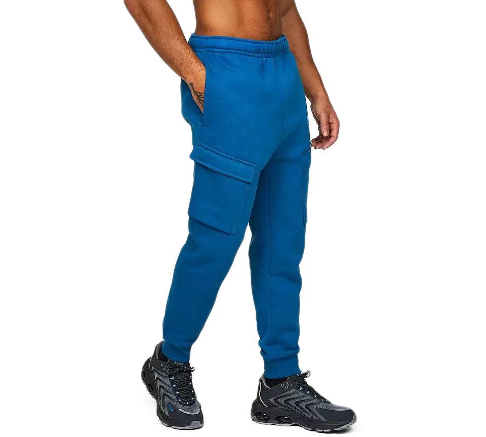 Nike Standard Issue Cargo Joggers Blue UK S-XL