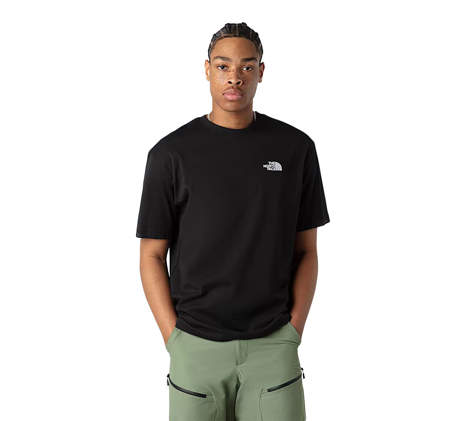 TNF Simple Dome Tee Black UK S-XL