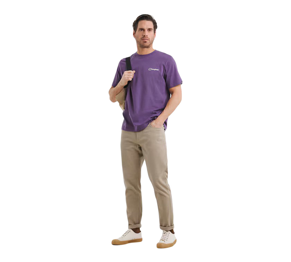 Berghaus Rolling Peaks Tee Purple UK S-2XL