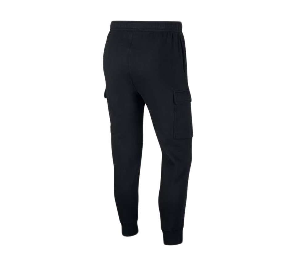 Nike Club Fleece Cargo Joggers Black UK S-XL