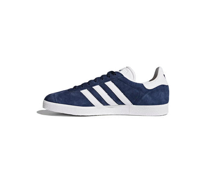Adidas Gazelle Trainers Collegiate Navy/White/Gold Metallic UK 9