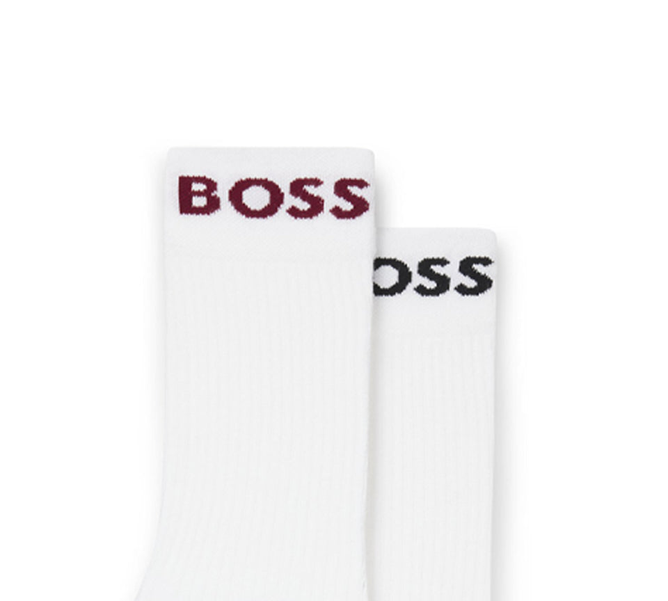 Hugo Boss Two Pack Of Cotton-Blend Socks