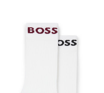 Hugo Boss Two Pack Of Cotton-Blend Socks