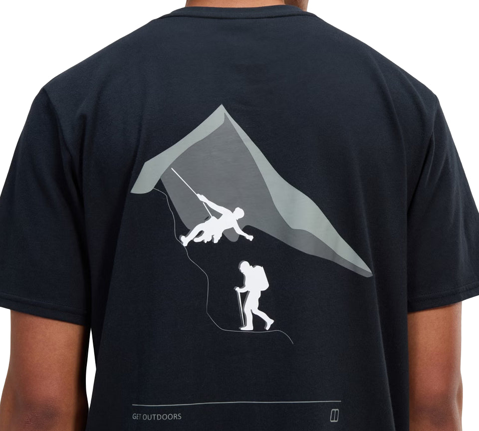 Berghaus Grappled Tee Black UK S-2XL