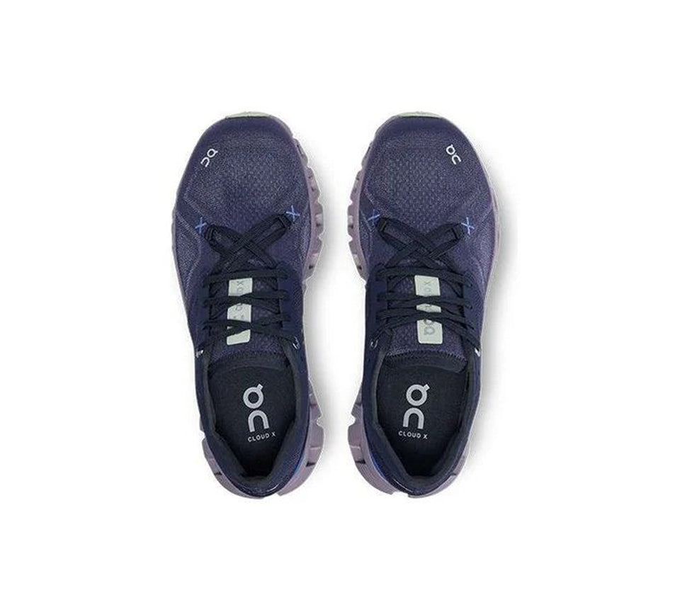 ON Cloud X3 Trainers Midnight Heron UK 4-6