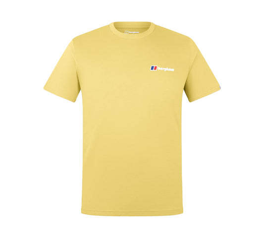 Berghaus Class Logo Tee Yellow UK S-2XL