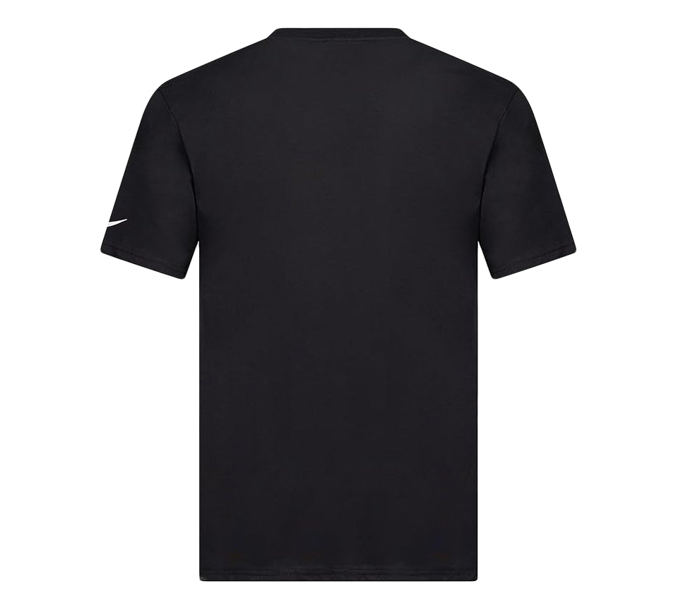 Nike Swoosh Crew Neck Tee Black Gold