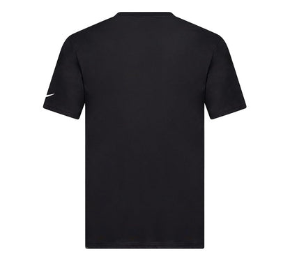 Nike Swoosh Crew Neck Tee Black Gold