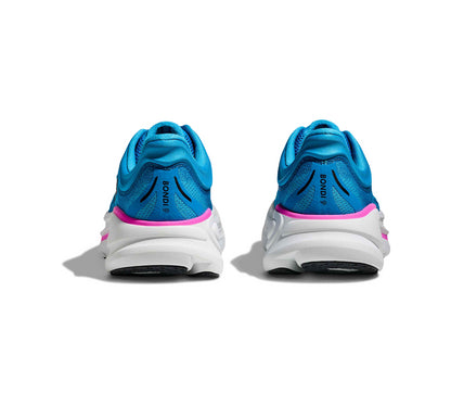 Hoka Womens Bondi 9 Skyward Blue/Neon fuchsia UK 4-8