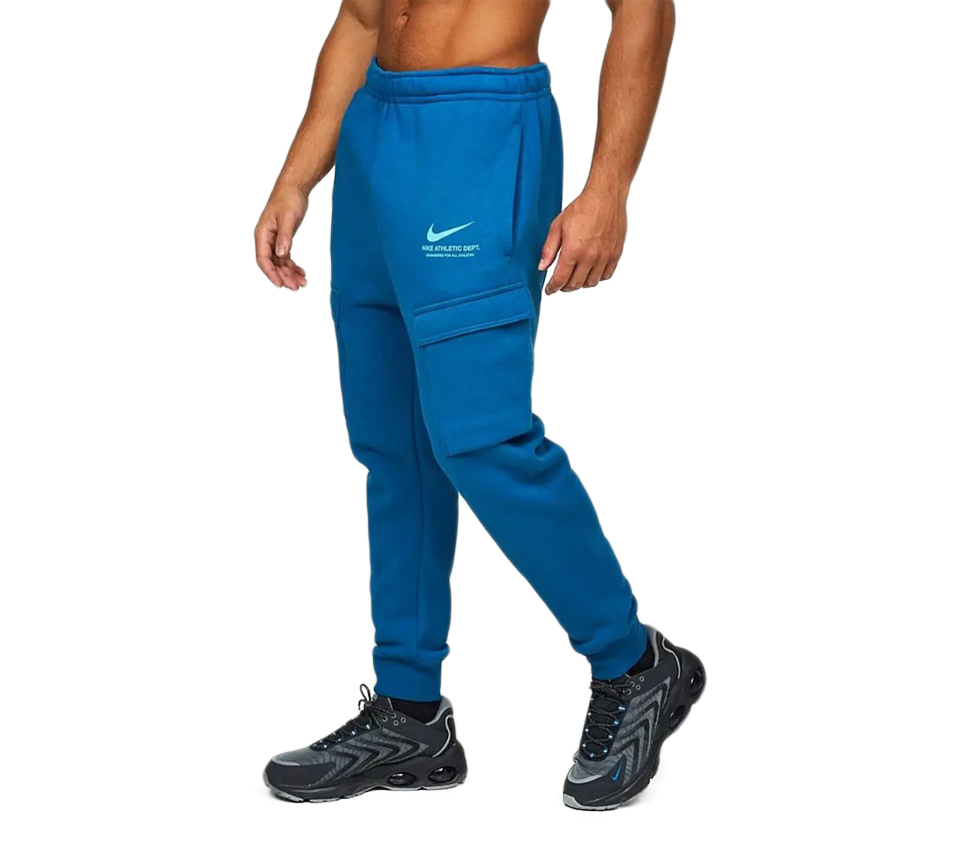 Nike Standard Issue Cargo Joggers Blue UK S-XL