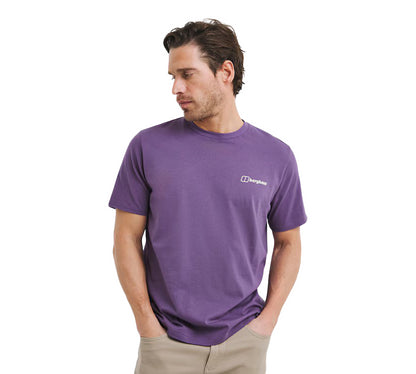 Berghaus Rolling Peaks Tee Purple UK S-2XL