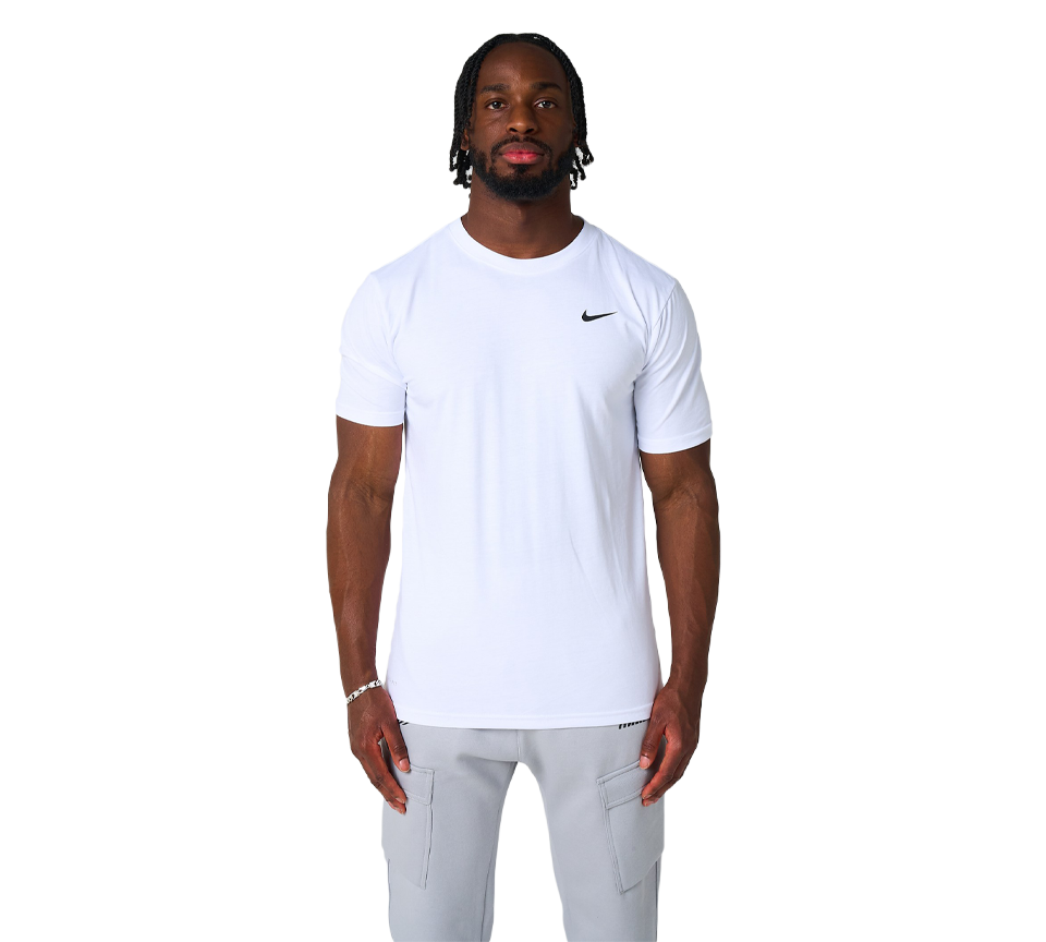 Nike Drifit Tee White UK S-2XL