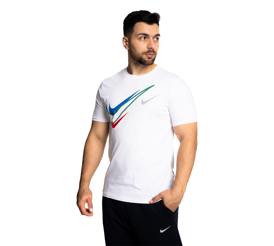 Nike Sportswear Short Sleeve Swoosh Logo T-Shirt