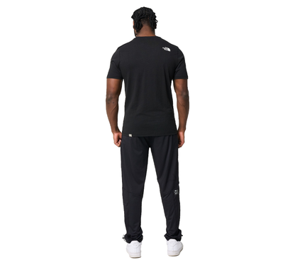 The North Face Simple Dome Baumwoll-Logo-Sport-T-Shirt-Oberteil – Schwarz