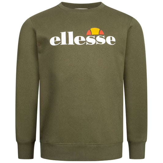 Ellesse Kanya Sweatshirt Khaki Green UK S-2XL
