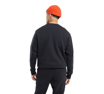 Nike NSW Club Sweatshirt Black/Red Swoosh UK S-XL