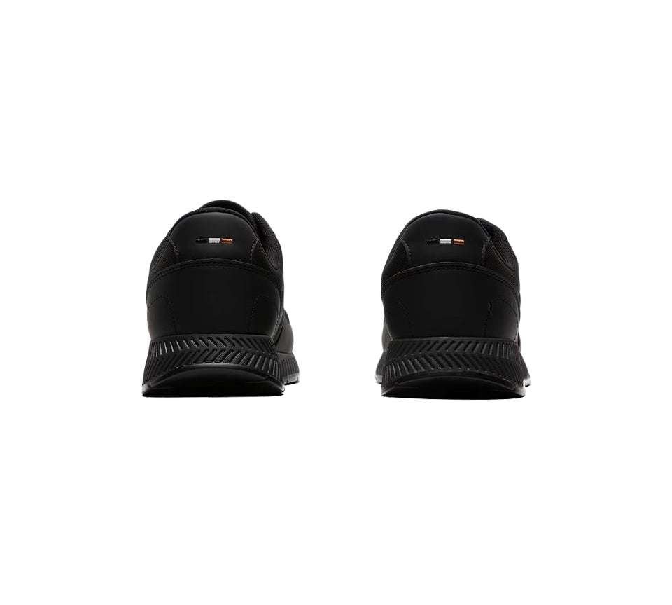 Vivi Sports Hugo Boss Titanium Trainers – Men’s Sneakers in Black, UK Sizes 6 to 11 – Sleek and Lightweight Design with Cushioned Insole for All-Day Comfort – Perfect for Smart-Casual Looks, Daily Wear, and Signature BOSS Street Style