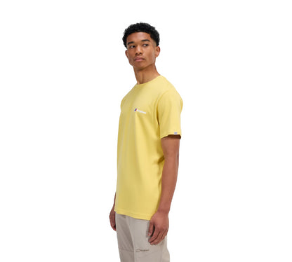 Berghaus Class Logo Tee Yellow UK S-2XL