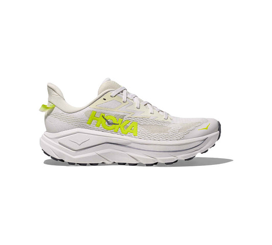 Hoka Mens Challenger 8 Trainers White/Neon UK 7-11