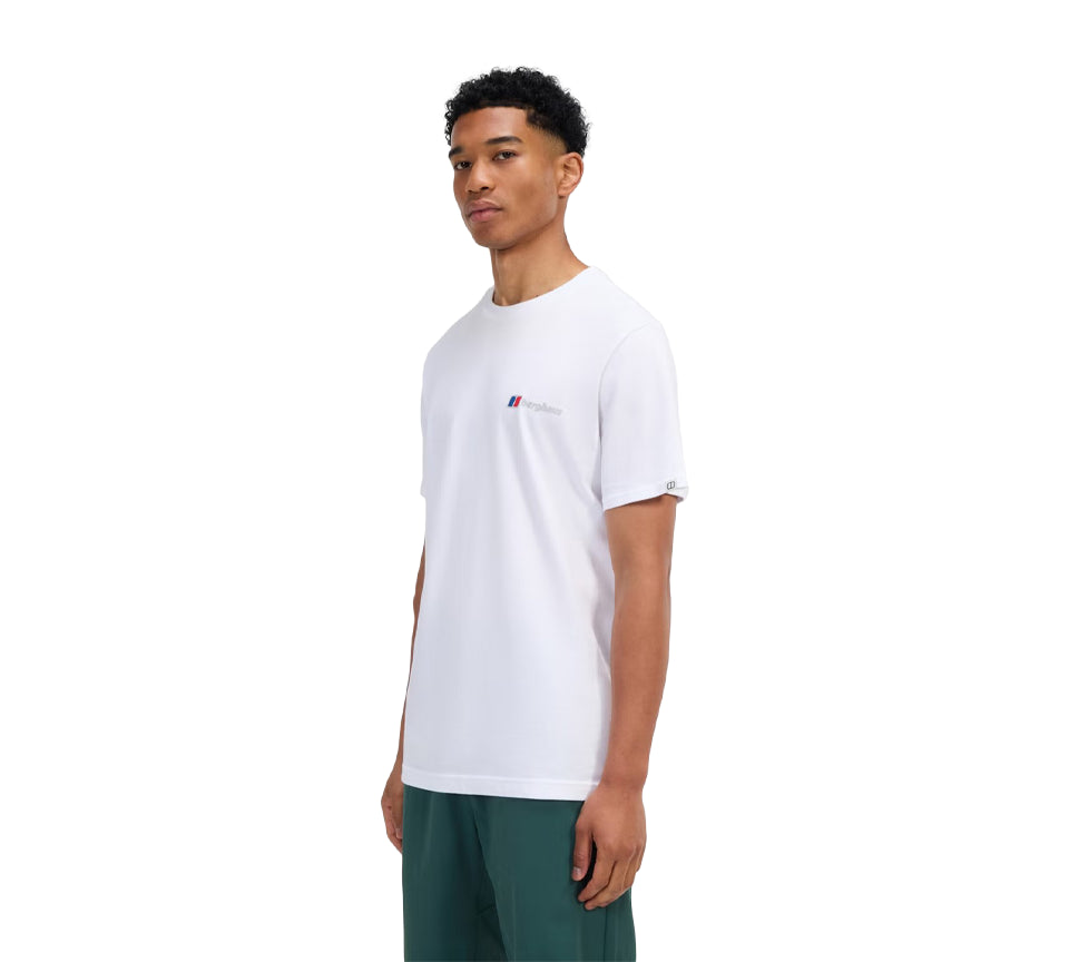 Berghaus Class Logo Tee White UK S-2XL