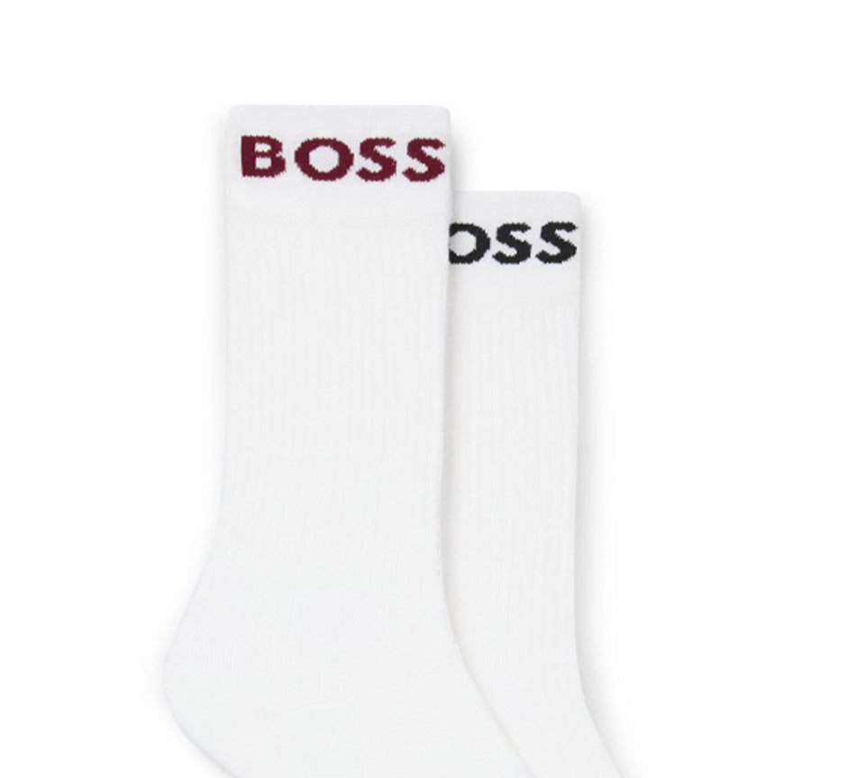 Hugo Boss Two Pack Of Cotton-Blend Socks