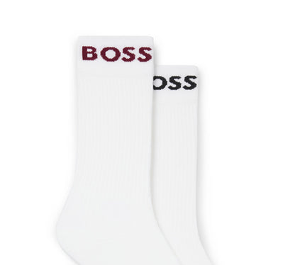 Hugo Boss Two Pack Of Cotton-Blend Socks