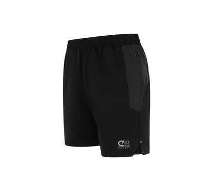 Vivi Sports Cruyff Flame Shorts – Men’s Athletic Shorts in Black, Available in UK Sizes S to 2XL – Lightweight and Comfortable Fit with Elastic Waistband – Ideal for Sports, Training, or Everyday Streetwear – Stylish and Functional Design