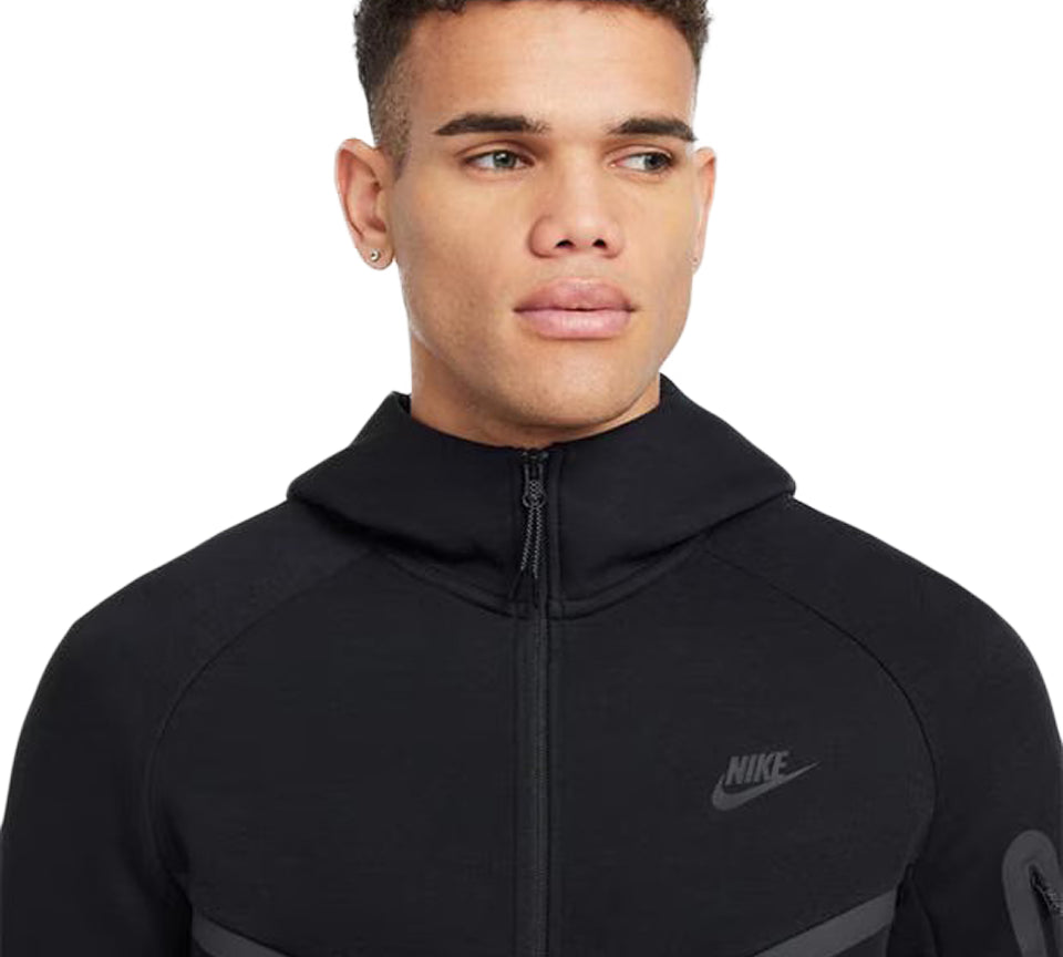 Nike Tech Fleece Hoodie Black UK S-2XL