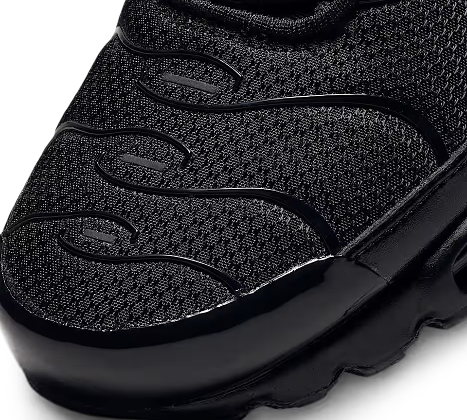 Vivi Sports Nike Air Max Plus Trainers – Grey Sneakers in UK Size 10 – Features Tuned Air Cushioning for Maximum Comfort and Support – Iconic Wavy Design with Mesh Upper – Ideal for Running, Training, or Everyday Streetwear Style