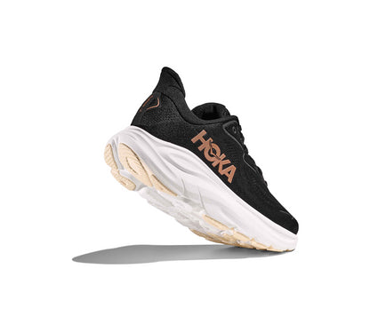 Hoka Women Clifton 10 Trainers Black/Rose Gold UK 4-7.5