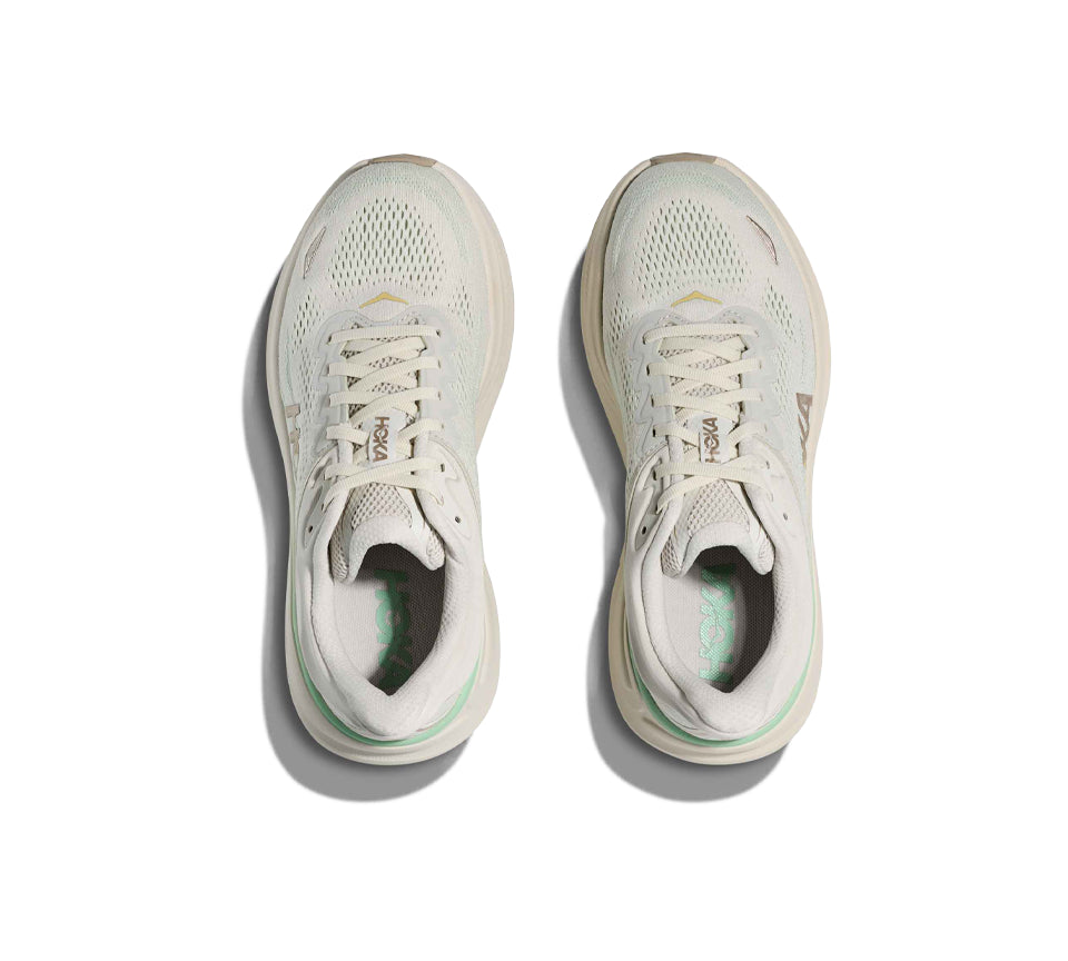 Hoka Womens Bondi 9 Truffle Salt/Sea Glass UK 4-8