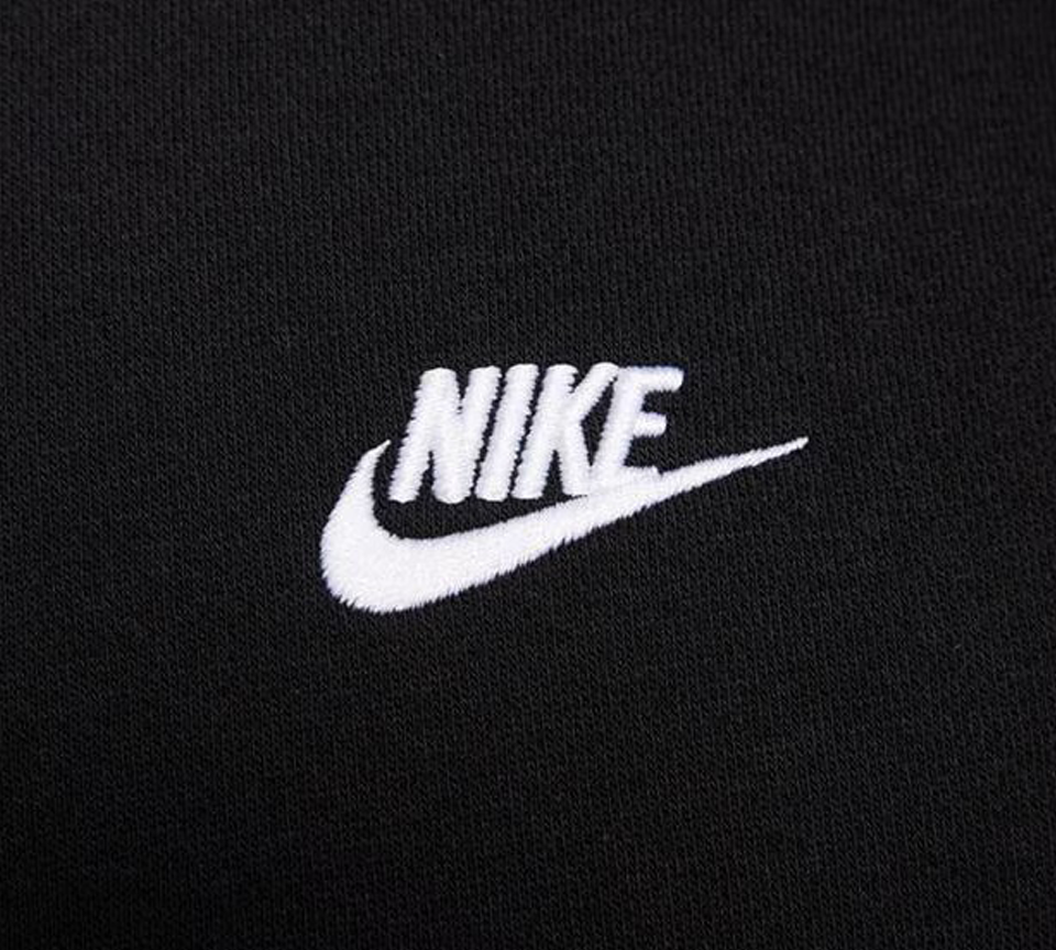 Nike Club Fleece Sweatshirt Black UK S-XL