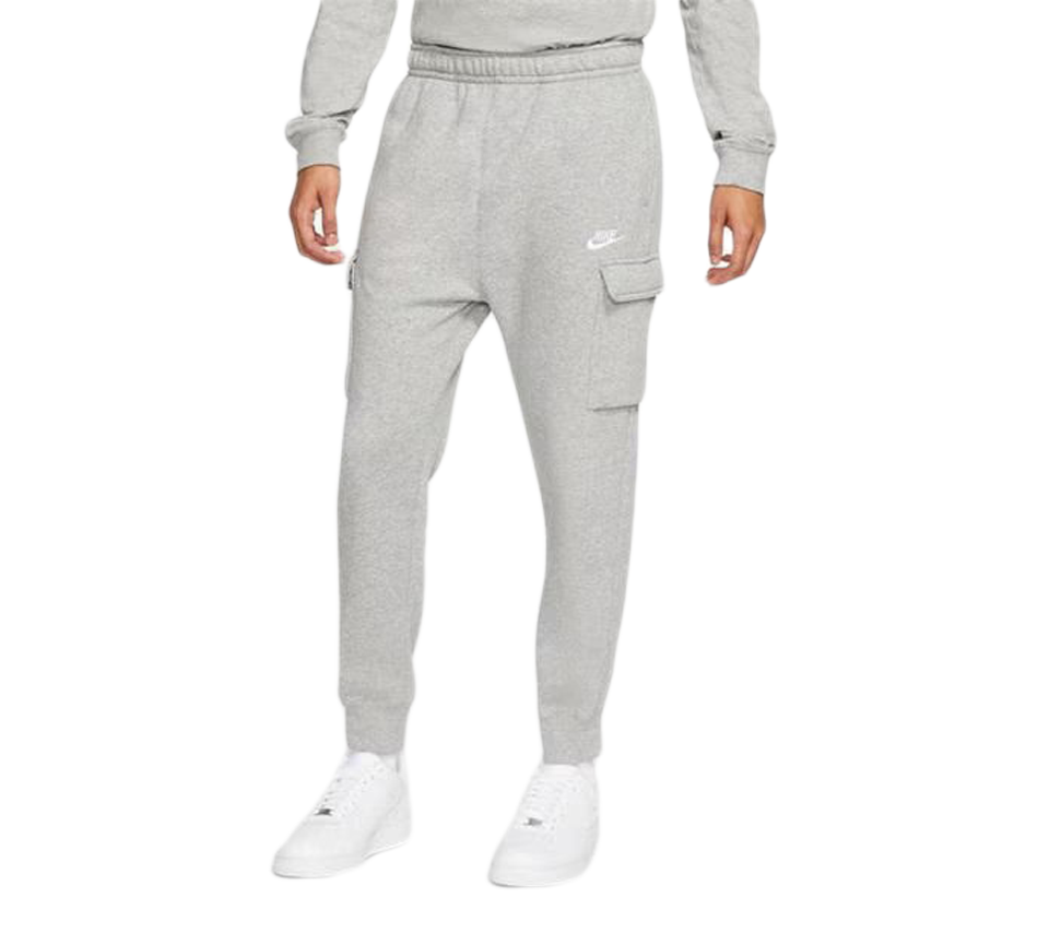 Nike Club Fleece Cargo Joggers Dark Grey UK S-XL