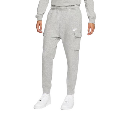 Nike Club Fleece Cargo Joggers Dark Grey UK S-XL