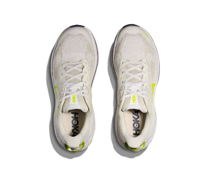 Hoka Mens Challenger 8 Trainers White/Neon UK 7-11