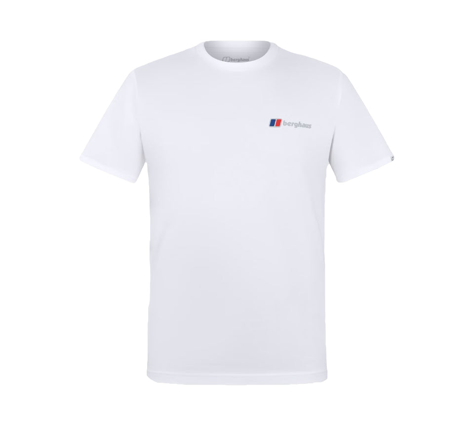 Berghaus Class Logo Tee White UK S-2XL
