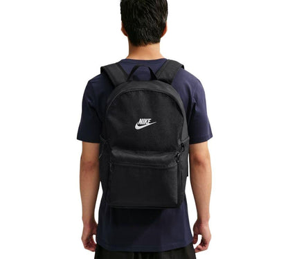 Nike Heritage 2.0 Unisex Backpack (23L) - Black/Black/White