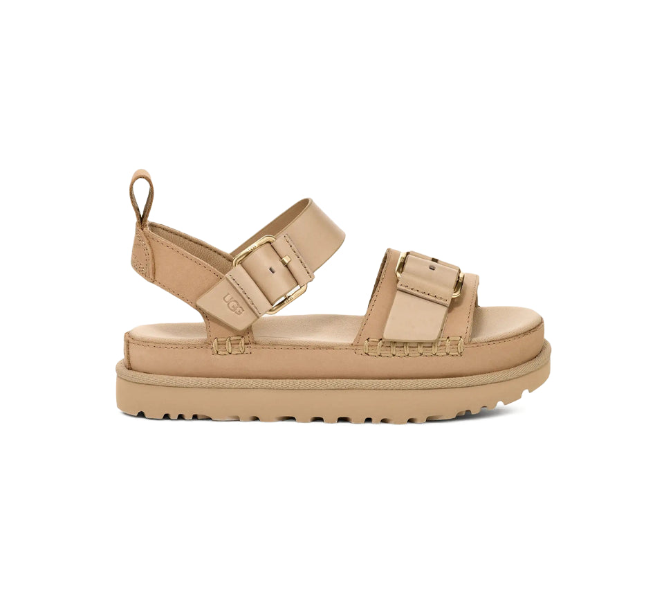 UGG Woman Goldenstar Villa Slides Mustard Seed UK 7