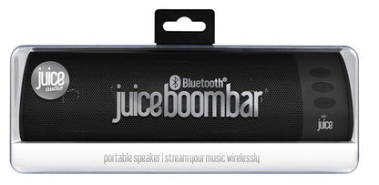 Juice Boom Portable Bluetooth Speaker BMBAR BLK