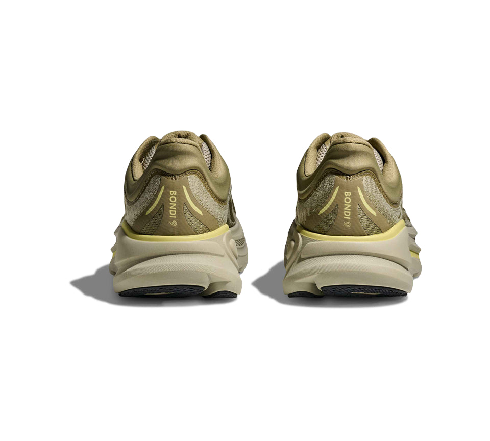 Hoka Mens Bondi 9 Grassland/Oyster Mushroom UK 7-11