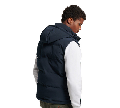 Superdry Hooded Everest Puffer Gilet
