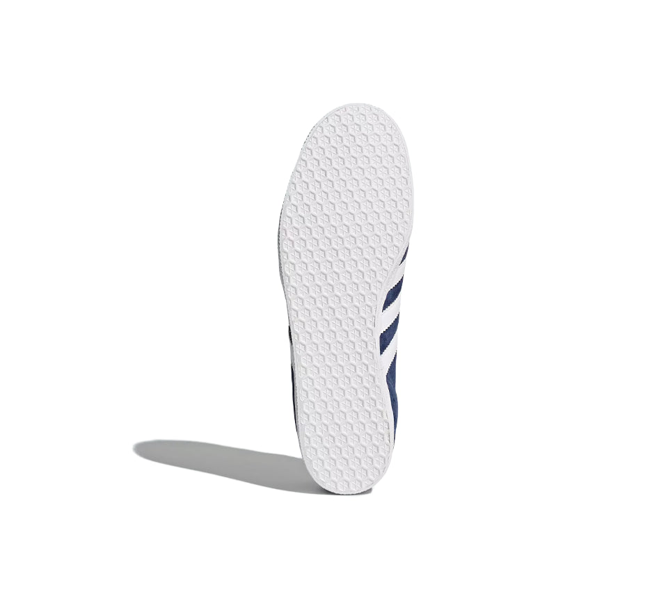 Adidas Gazelle Trainers Collegiate Navy/White/Gold Metallic UK 9