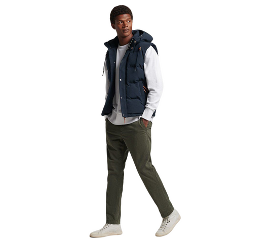 Superdry Hooded Everest Puffer Gilet