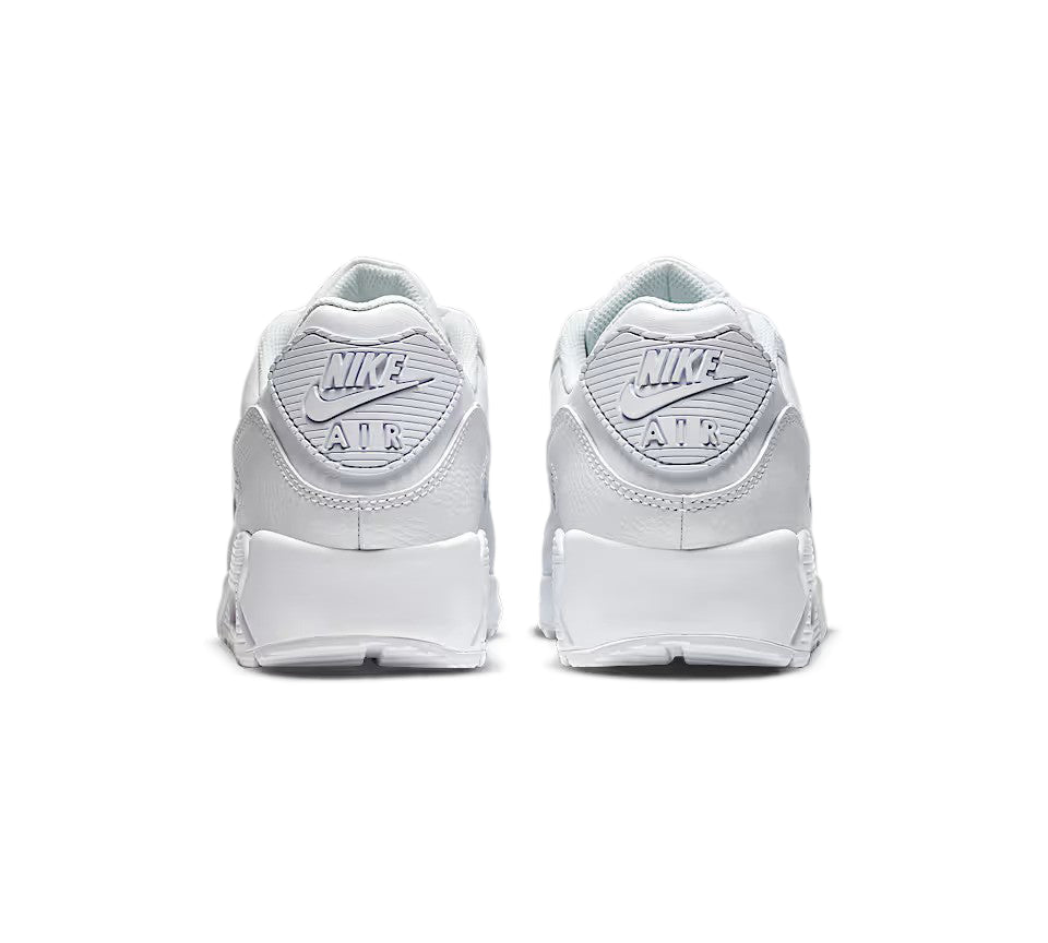 Vivi Sports Nike Air Max 90 LTR Trainers – White Leather Sneakers in UK Sizes 6 to 12 – Classic Running-Inspired Design with Visible Max Air Cushioning – Durable Leather Upper for Everyday Comfort – Ideal for Casual, Streetwear, and Lifestyle Outfits