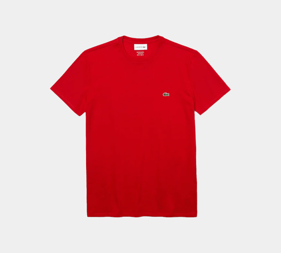 Lacoste Crew Neck Pima Cotton Jersey T-shirt