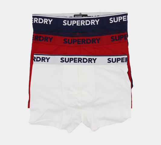Superdry Organic Cotton Classic M3110082A 4KA Boxers Triple Pack Multicoloured S-XL